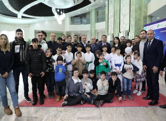 Azərbaycan Karate Federasiyası Daun Sindromlu Şəxslərin Reabilitasiya Mərkəzində tədbir keçirib